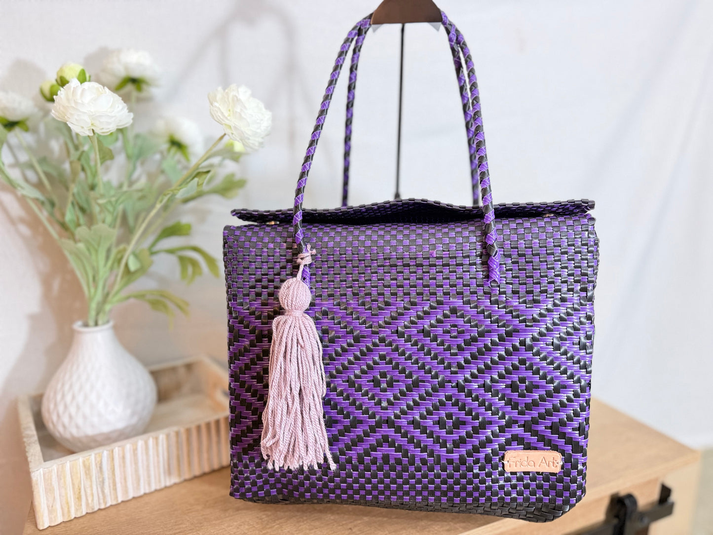 Purple & black