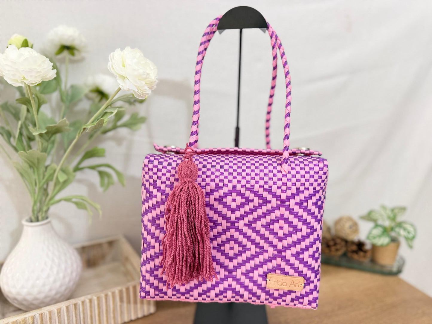 Pink and purple