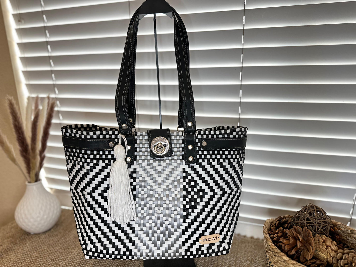 Black, white & Silver