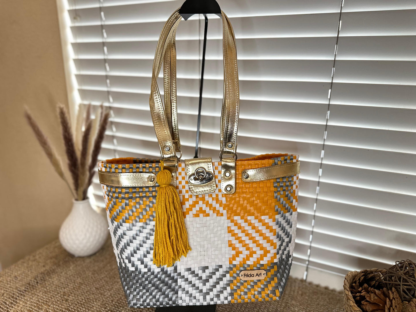 Yellow. white & Silver