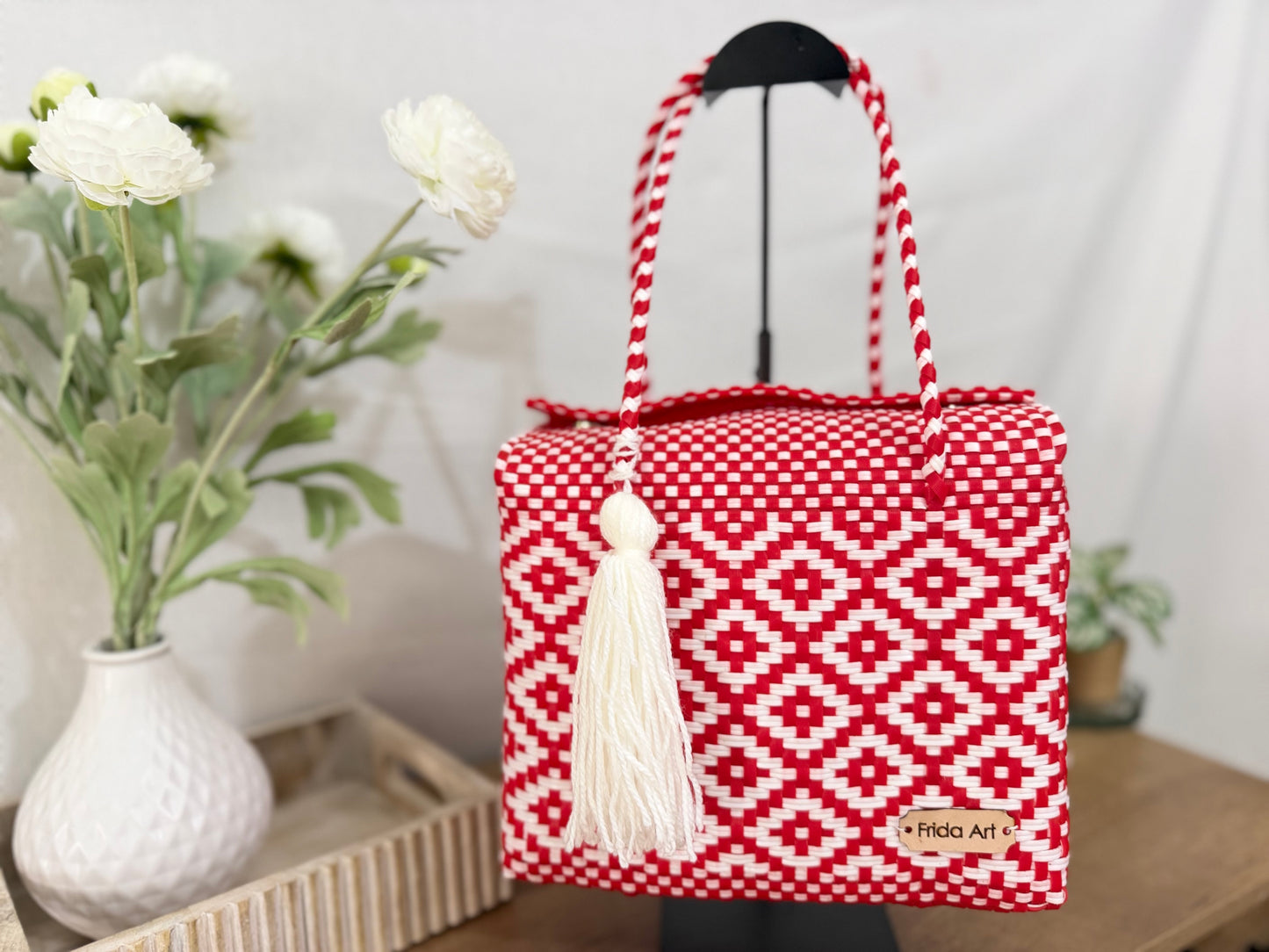 Red & white