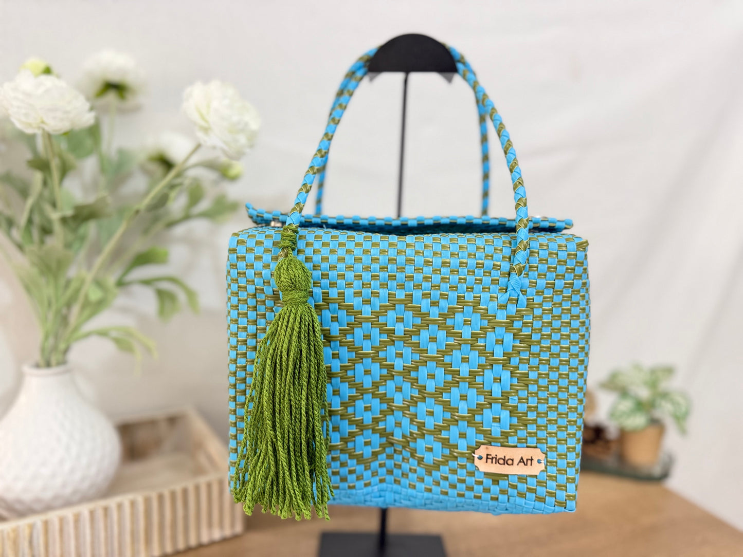 Blue & green