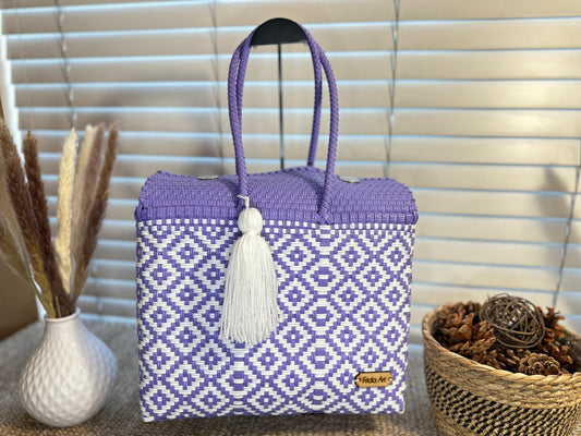 Lilac & White