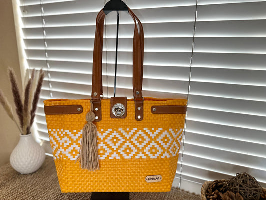 Yellow & White