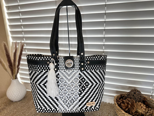 Black, white & Silver