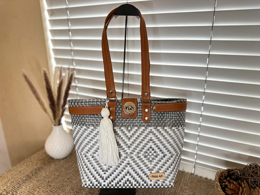 Silver & White