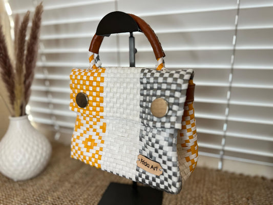 Yellow, white & Silver