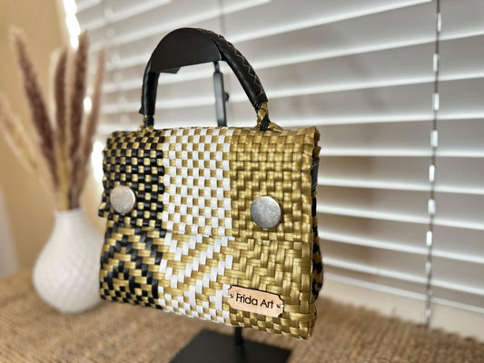 Black, white & Gold