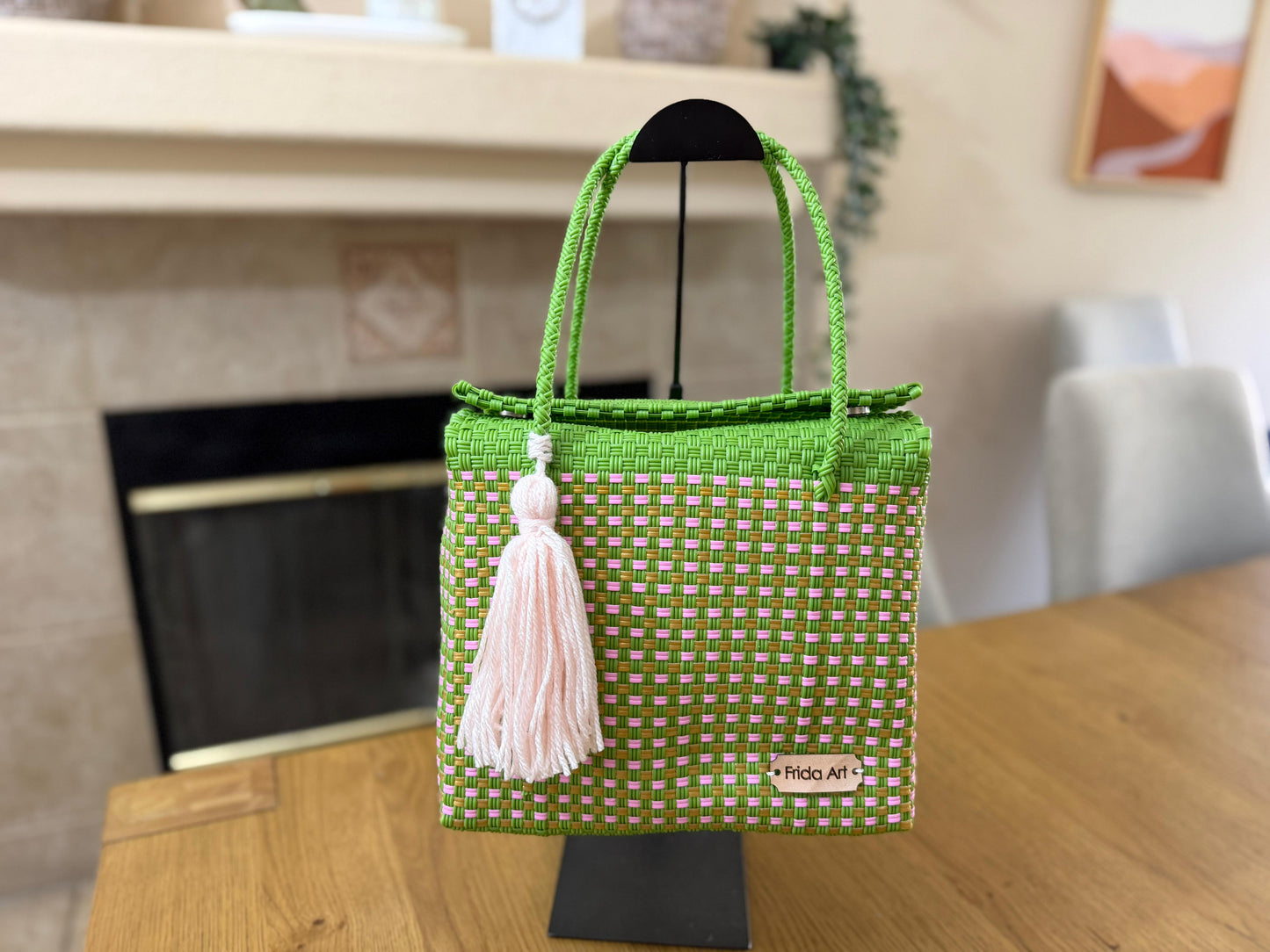 Green & pink